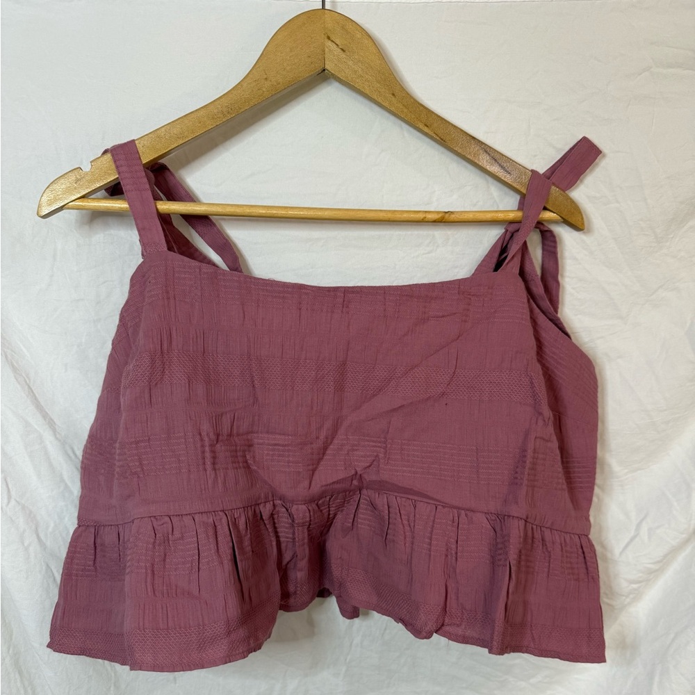 Torrid Dusty Pink Textured Top